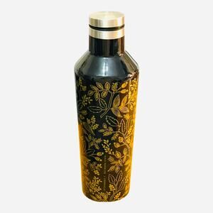Corkcicle x Rifle Paper Company Queen Anne Pattern Canteen Water Bottle 16 oz